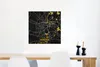 MuchoWow® Poster Gold - Deutschland - Karte - Minden 50x50 Produktbild-Vorschau 5