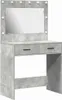 A vanity table with a mirror and lights. Náhľad obrázku produktu