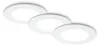 Di-Ka LED Einbauleuchte Fungo CCT 3er Set weiß Ø 9,2 cm Produktbild-Vorschau 1