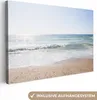 MuchoWow® - Leinwandbilder - Strand - Wasser - Türkis, Produktbild-Vorschau 1
