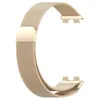 Strap-it Huawei Band 8 Milanese Armband (Champagner) Produktbild-Vorschau 3