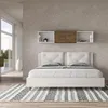 King-Size-Polsterbett mit Stauraum 180x200 Appia K - Weiß Produktbild-Vorschau 3