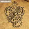 Altes-Briefpapier mit Drache Wappen (50 Blatt) DIN A4 Produktbild-Vorschau 2