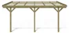 Carport Garagendach 3x5.24 m - 15 m2 - an der Hauswand Produktbild-Vorschau 4