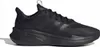 A black Adidas athletic shoe is shown from the side against a white background. Produktbild-Vorschau