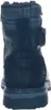 The back view of a black boot with a patterned cuff. Anteprima dell’immagine prodotto