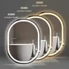 EMKE Specchio da bagno a LED 80x60cm illuminazione senza Anteprima dell’immagine prodotto 14