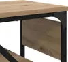 Stabli Konsolentisch Artisan-Eiche 75x30x75cm Holzwerkstoff Produktbild-Vorschau 7