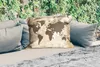 MuchoWow® Outdoor Kissen - Weltkarte - Sepia - Vintage - Produktbild-Vorschau 2