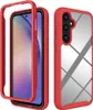 Galaxy A55 Hülle, Hybrid Transparente Rückseite TPU Bumper Produktbild-Vorschau 1