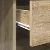 Biurko Z Przechowalnią Dąb Sonoma 90X49.5X75 Cm Drewno Podgląd zdjęcia produktu 9