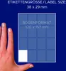 Avery Zweckform 3326, Vielzweck-Etiketten, 38 x 29 mm, 384 Produktbild-Vorschau 5