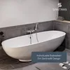 SANTRAS® Wandhalterung aus Kunststoff rund in Chrom Produktbild-Vorschau 3