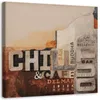 Leinwandbild chill-out-abstraktion mit beschriftung 50x50 Produktbild-Vorschau 1