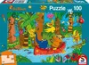 Schmidt Spiele Die Maus Im Dschungel, 100 Teile, Anteprima dell’immagine prodotto 3