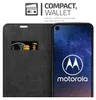 Cadorabo Hülle für Motorola ONE VISION Schutz Hülle in Rot Produktbild-Vorschau 3