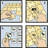 Coppenrath Verlag GmbH & Co.KG Memo-Puzzle Mondblume - Produktbild-Vorschau 5