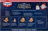 The back of a Dr. Oetker gingerbread house decorating kit box, showing instructions and ingredients needed. Produktbild-Vorschau