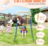 SucceBuy Altalena per bambini 3 in 1, supporto in metallo Anteprima dell’immagine prodotto 2