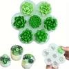Blumen-Silikonform für Kuchen, Schokolade, Seife, 3D-Rose, Produktbild-Vorschau 3
