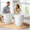 Kaffeebecher aus Porzellan, 300 ml, Set 6er, Kaffee-Tassen Produktbild-Vorschau 2