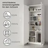 Schrank Mehrzweckschrank weiß 74cm Breite 180cm Höhe mit Produktbild-Vorschau 5
