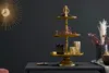 Elegante Etagere ORIENT 50cm gold im Wild Hammerschlag Produktbild-Vorschau 5