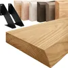 LAMO Manufaktur Wandregal Holz Baumkante  |  Regal Farbe:  Produktbild-Vorschau 1
