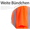 Planam Norit Warnschutz T-Shirt kurzarm Gr. 2XL orange Produktbild-Vorschau 10