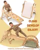 Struttura da arrampicata 5 in 1 da interno in legno con Anteprima dell’immagine prodotto 4