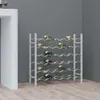 Weinregal für 36 Flaschen Weiß Metall , Weinregale Design Produktbild-Vorschau 1