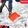 KOTARBAU® Set Pala da neve con manico in alluminio 137 cm Anteprima dell’immagine prodotto 2