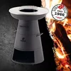 LANDMANN Holzkohlegrill mit Grillrost und Grillplatte, Produktbild-Vorschau 2