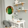 Designerska tablica magnetyczna stalowa czarna okrągła 47cm Podgląd zdjęcia produktu 2