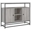 vidaXL Kredens szary Sonoma 100x35x80 cm Materiał Podgląd zdjęcia produktu 2
