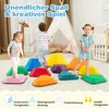 GOPLUS Balanciersteine für kinder 11er-Set, Rutschfeste Produktbild-Vorschau 3