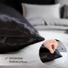 COZYOR Satin-Bettwäsche, mit verstecktem Reißverschluss, Produktbild-Vorschau 3