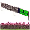 KADAX Palisada Wiklinowa Płotek 120x30cm Płot Obrzeże Podgląd zdjęcia produktu 1