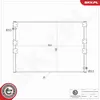 ESEN SKV 86SKV458 Kondenzátor klimatizace pro TOYOTA LAND Náhled obrázku produktu 8