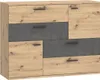 Kommode Sideboard SKIVE Optik: Artisan Eiche / Betonoptik Produktbild-Vorschau 10