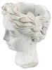 Vaso da fiori Clayre & Eef Testa 11x17 cm Pietra grigia Anteprima dell’immagine prodotto 2