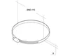 Rotheigner Schlauchschelle verzinkt 90 mm - 110 mm Produktbild-Vorschau 2