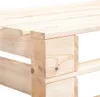 vidaXL Outdoor-Eckbank Paletten Holz Produktbild-Vorschau 3