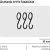 Natural Goods Berlin GARD Hook Kleiderhaken Metall - Kleine Produktbild-Vorschau 2