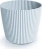 Prosperplast Blumentopf Hellgrau, MILLY ROUND, Ø 12,9 cm, H Produktbild-Vorschau 1
