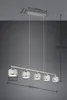 Balkenpendelleuchte 5-flammig Chrom Grau Produktbild-Vorschau 14