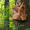 WISFOR Eichhörnchen Futterhaus, mit transparenten Produktbild-Vorschau 3