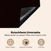 KitchenYeah© Herdabdeckplatte Blaue Bade-Ente auf schwarzem Produktbild-Vorschau 5