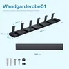 doporro Garderobenhaken Wand Moderne Wandgarderoben aus Produktbild-Vorschau 7