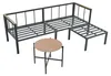 Gartenmöbel-Set Eckgarnitur mit Sofa, Couchtisch & Produktbild-Vorschau 14